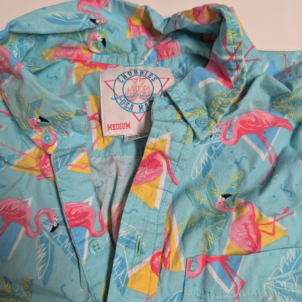 Chubbies Flamingo Print Shirt